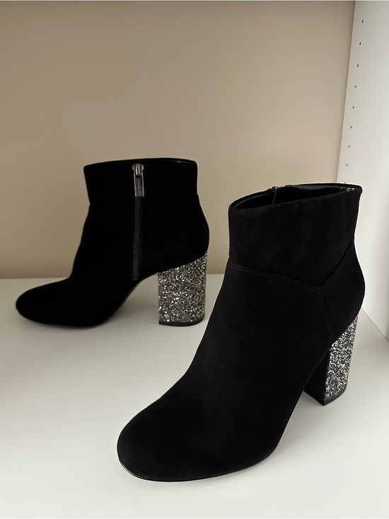 MICHAEL Michael Kors Shoes - Michael Kors Cher Ankle Boot with Glitter Heel